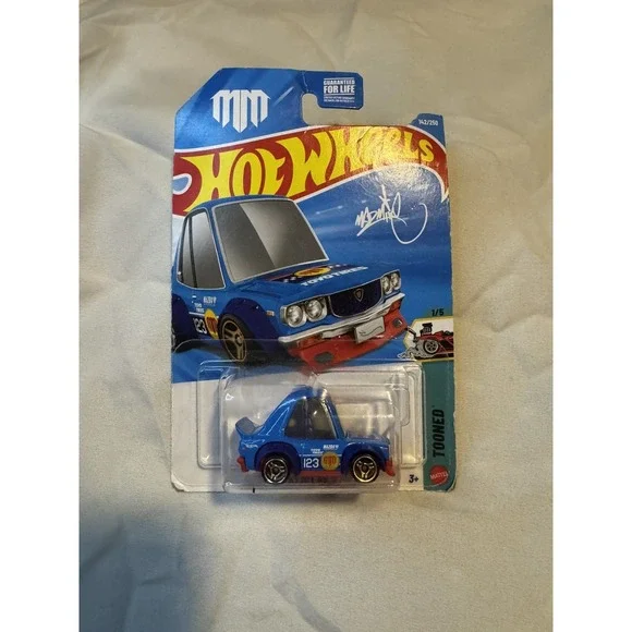 Hot Wheels 2026 HW Tooned 1/5 142 Mazda RX-3 (Tooned) BLUE FC3 Malaysia