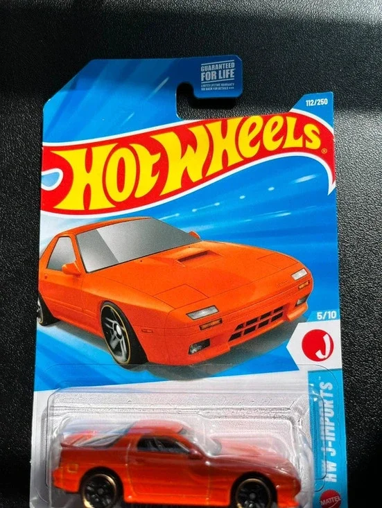 Hot Wheels 89 Mazda Savanna RX-7 FC3S Orange 112/250 HW J-Imports 5/10 Diecast