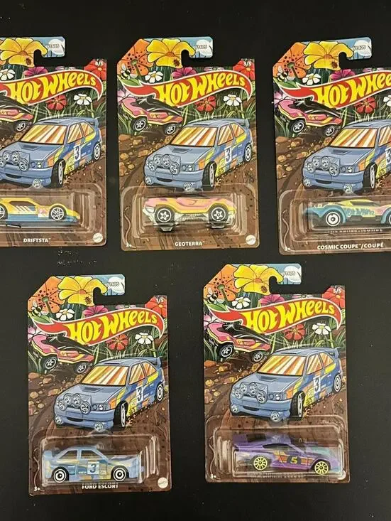 Hot Wheels 2026 Spring Easter Series complete set of 5 diecast cars