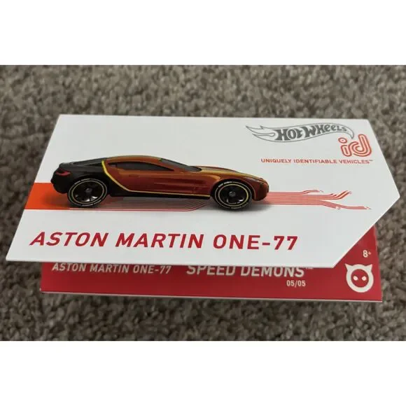 Hot Wheels id Aston Martin One-77 Speed Demons Series 1 05/05 Diecast Car