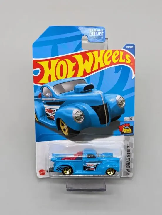 2022 Hot Wheels '40 Blue Ford Pick Up 181/250 HW Drag Strip