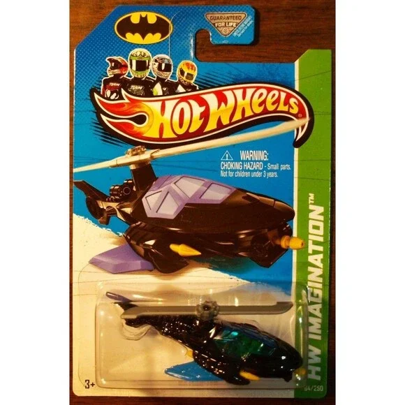 2010 Hot Wheels #64 Batcopter