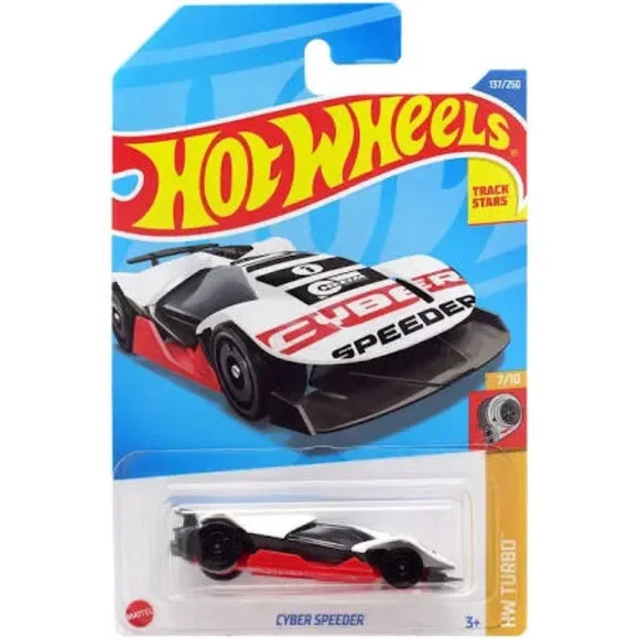 Hot Wheels Cyber Speeder HW Turbo 7/10 137/250 - Assorted