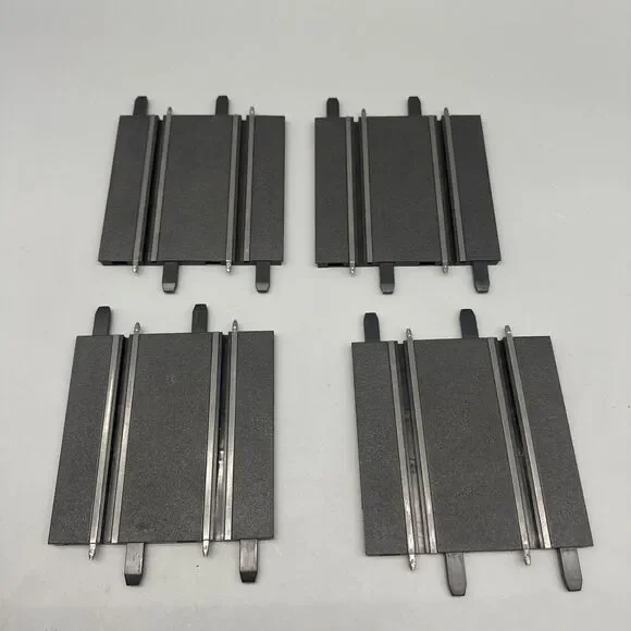 4X Carrera GO 5” Two Lane Short Straight Piece Replacement Track 1/43 Slot Car