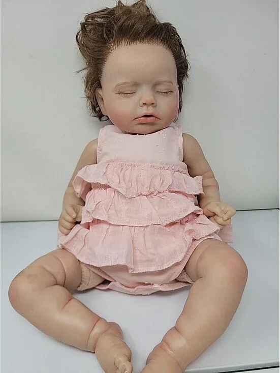 Ping Lau Reborn Baby Doll, Ray By Ping Lie, 20230520, 22 Inches