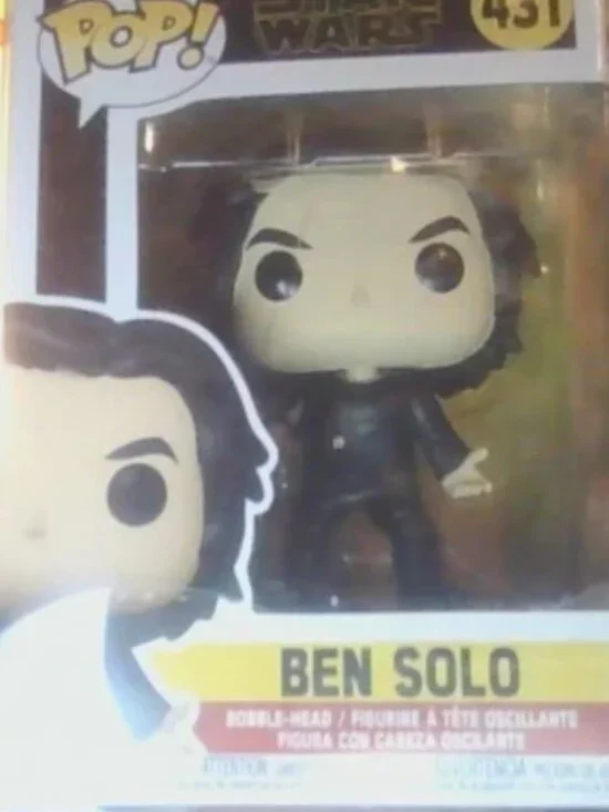 Funko Pop Star Wars Ben Solo 431 The Rise of Skywalker Vinyl Figure Bobble-Head