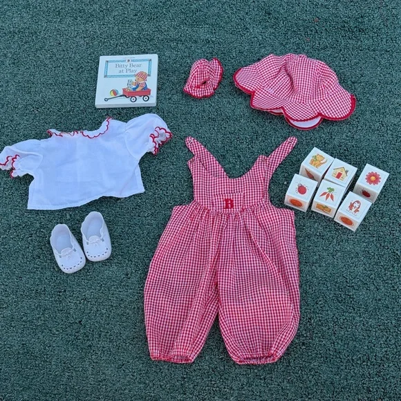Vintage Bitty Bear at Play Outfit