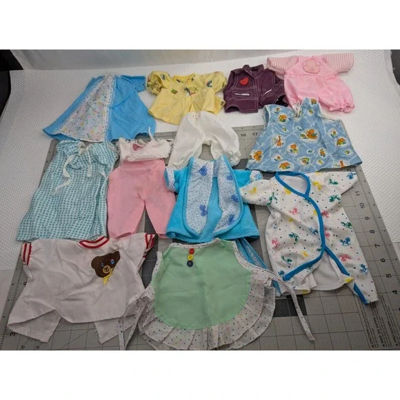 Small Doll Clothes Outfit‎ Lot Gown Dress Shirt Vest