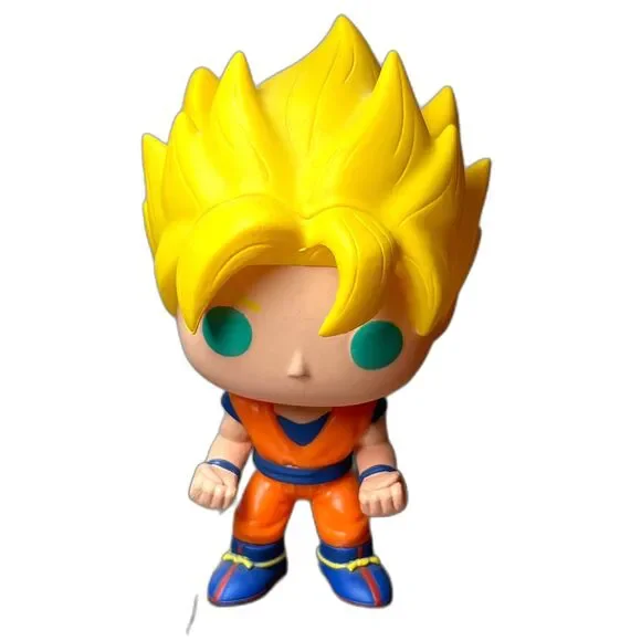 Funko Pop! Animation: Dragon Ball Z - Super Saiyan Goku Figure #14 Loose No Box
