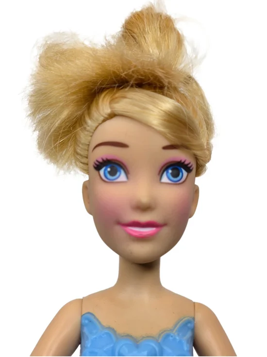 Disney Girls Doll Toy Blue Outfit Blonde Hair