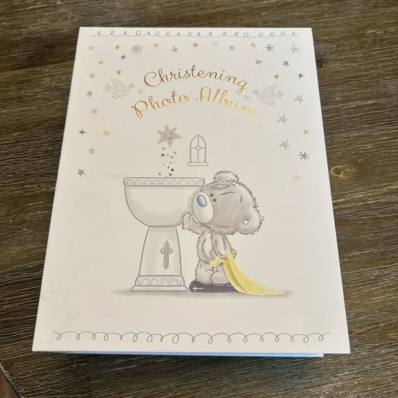 Tiny Tatty Teddy Me to You Christening Photo Album 160 Photos 4x6 Gift Box