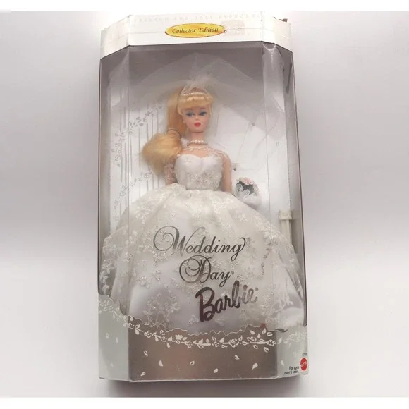 Vintage Mattel Wedding Day Barbie 1996 Model #17119