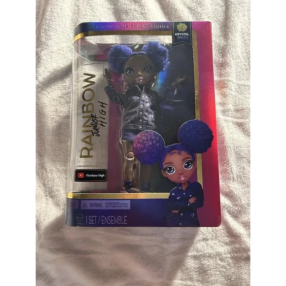 Rainbow‎ Junior High Krystal Bailey Fashion Doll 2022 Rainbow High NEW!