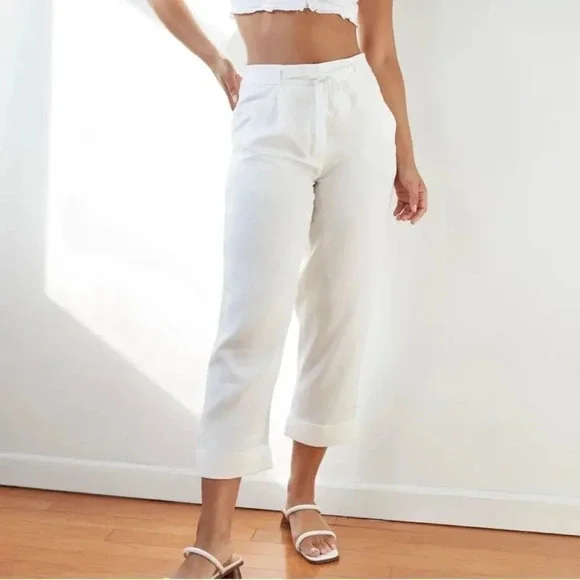 NEW Aritzia Wilfred linen blend Allant Pants