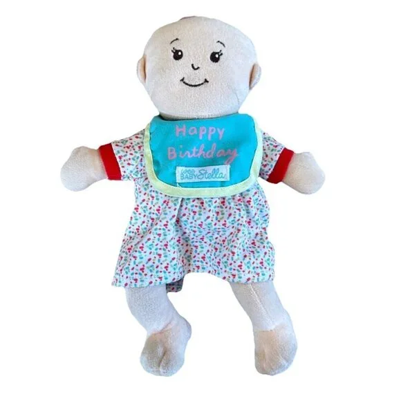 Manhattan Toys Wee Baby Stella Blonde Hair Sweet Scents 12