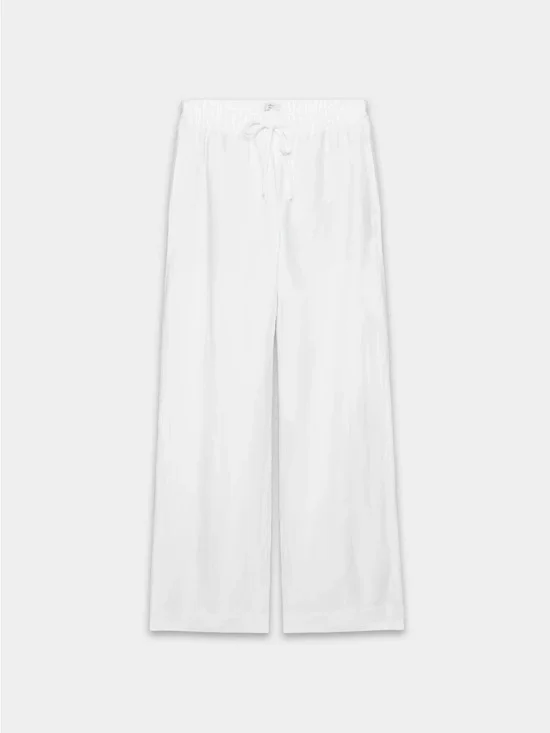 Aritzia Wilfred Free Linen Pants White