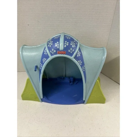Fisher Price Loving Family Dollhouse Camping Tent Outdoor Fun Campsite 2004