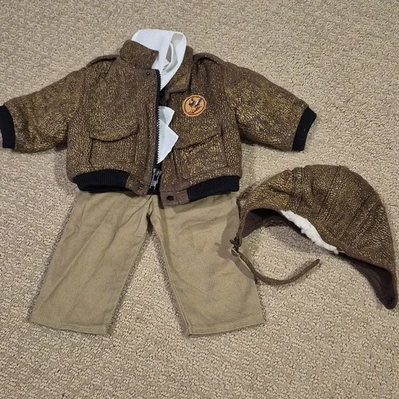 RETIRED Vintage American Girl Molly Aviator Outfit
