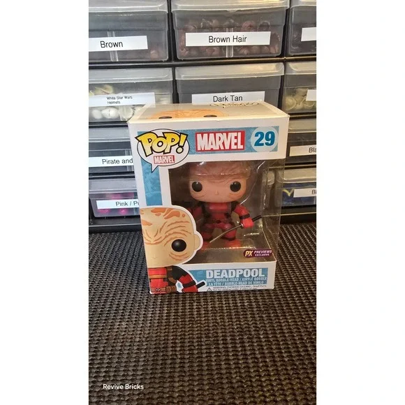 Funko Pop! Vinyl Marvel - Deadpool Unmasked - Diamond Comics Exclusive Brand New