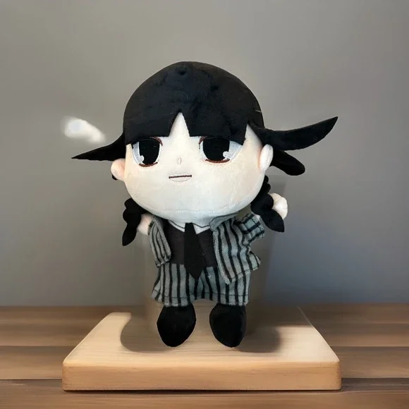 WEDNESDAY ADDAMS PLUSH ADDAMS FAMILY 9'' Inch Figure ‎ !!!