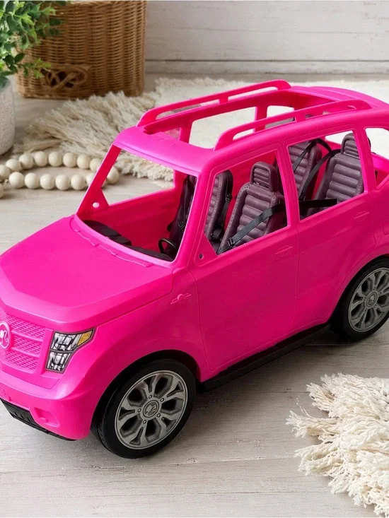 Barbie Pink SUV Cadillac Escalade DVX58 Mattel 2016 Doll Vehicle