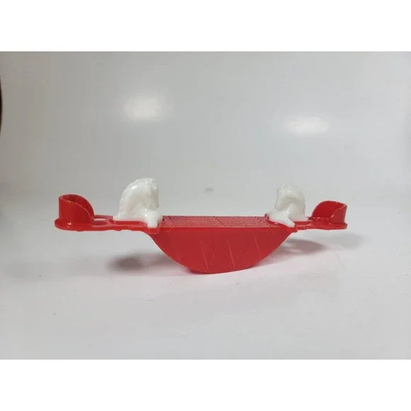 Vintage Thomas/Acme/Marx/Renwal Dollhouse Red Horse Head‎ Teeter Totter 5 1/2