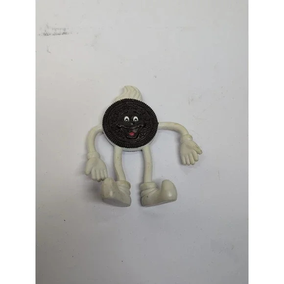 Vtg Nabisco Oreo Cookie Bendy Advertisement‎ Toy Figure Dairy Queen Give Away