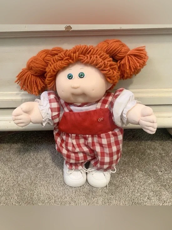Vintage Cabbage Patch Kids Toddler Doll HM9 Girl With Red Hair
