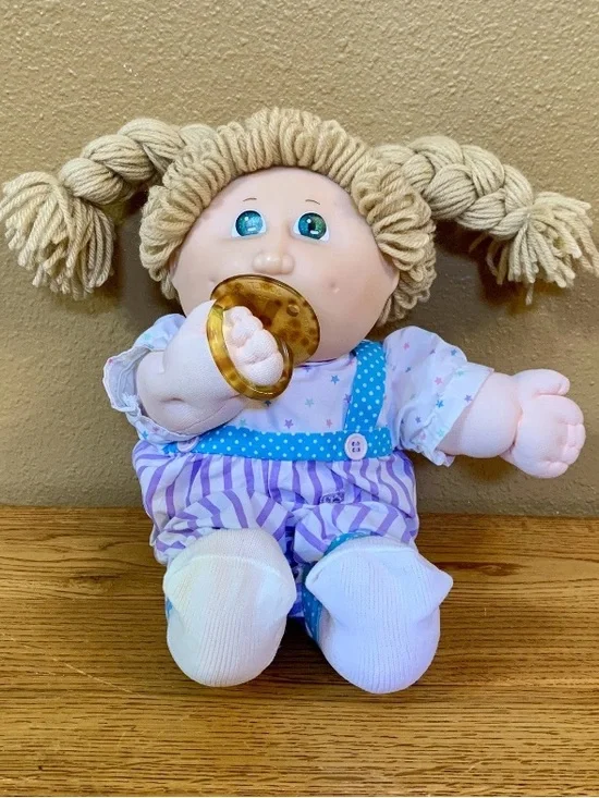Vintage Cabbage Patch Kids Toddler Doll With Pacifier HM2