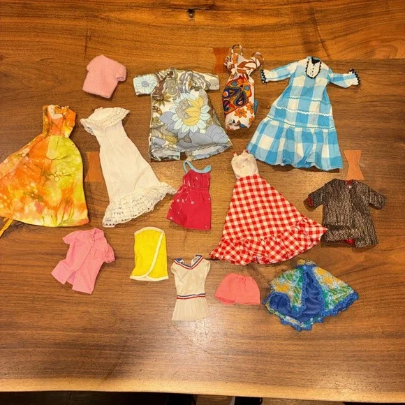 VINTAGE MOD Barbie Doll Clothing Lot Clone Mommy Made 60's/70's AS IS