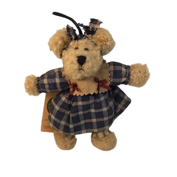 Vintage Boyds Bears Cappuccino Frenzy Ornament‎ NWT
