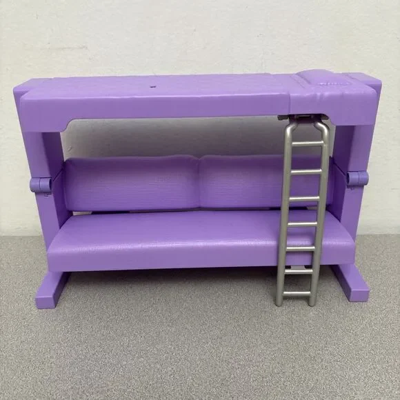 2018 Barbie Dream House Replacement Part Purple Bunk Bed Sofa Couch