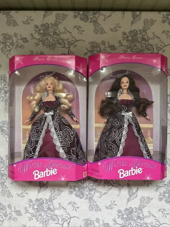 Vtg Barbie Winter Fantasy Doll Holiday Special Edition 1996 Christmas 17249 NEW