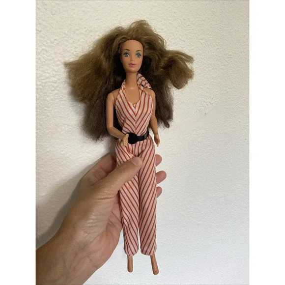 Vtg Barbie 1988 Style Magic Whitney Doll Steffie Face Red White Stripe Halter…