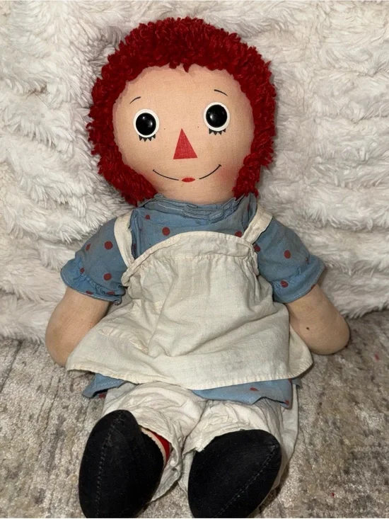 Knickerbocker raggedy Anne rag doll antique doll