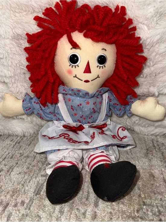Raggedy Anne doll rag doll Vinatge 8”
