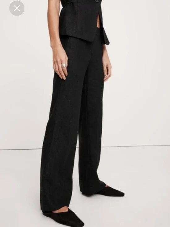 The Everyday Wide-Leg Pant in Linen