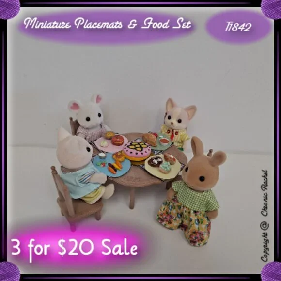 Spring Floral Party Glued-Together Cakes & Meals