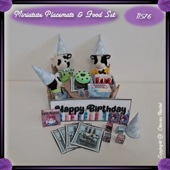 Large Birthday Set - Seafoam Green