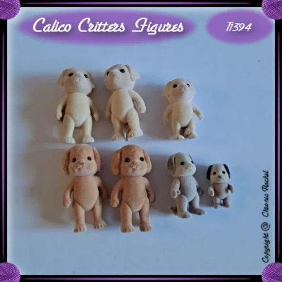 7-Pack Mixed Dog Figures