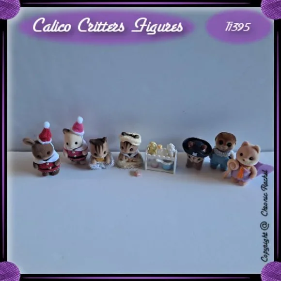 7-Pack Costume Baby Figures and Accessories