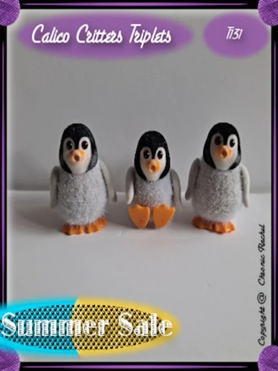 Baby Penguin Triplets