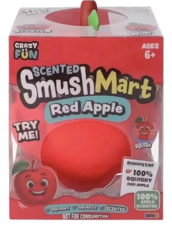 SmushMart Red Apple Scented Squishy Toy