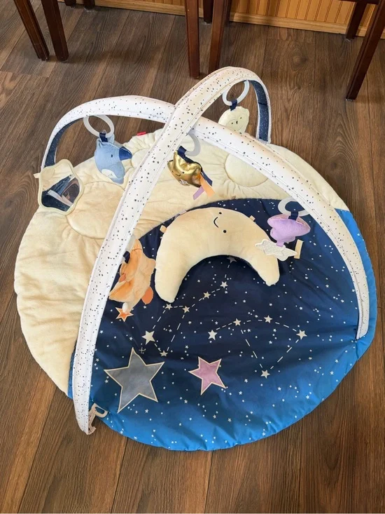 Skip Hop Celestial Dreams Play Gym / Tummy Time Mat & Moon Pillow