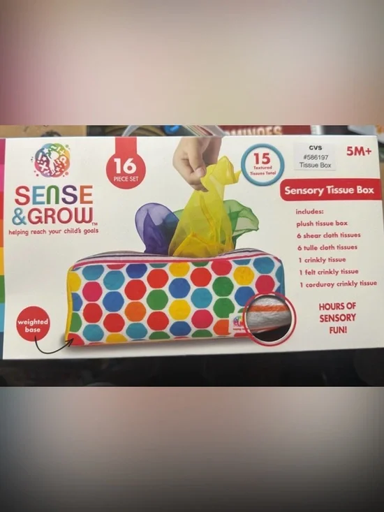 Sensory Tissue Box - Multicolor