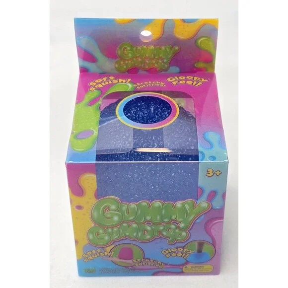 PPNC Gummy Gumdrop Squish Toy Blue