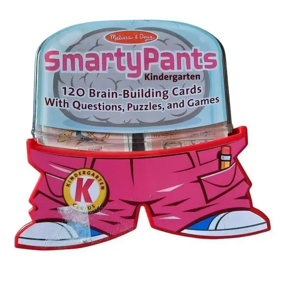 Melissa & Doug Smarty Pants Kindergarten Cards - Pink and Blue