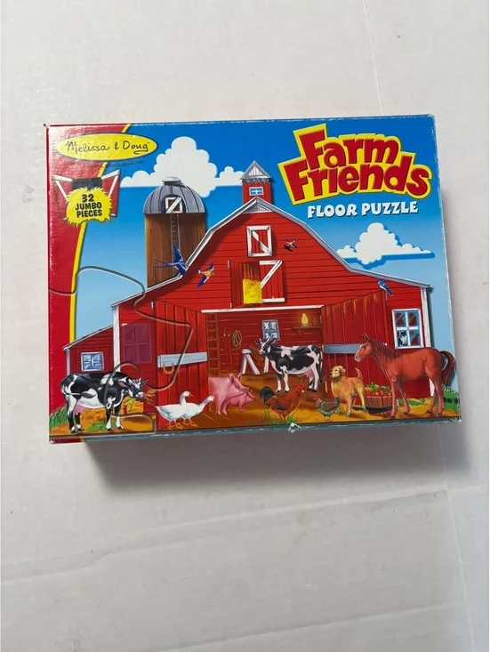 Melissa and Doug farm friends floor puzzle