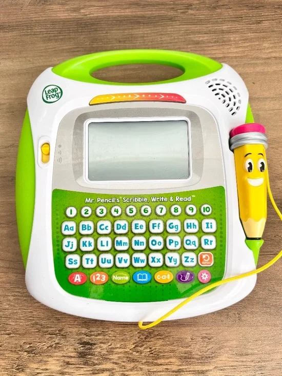 LeapFrog Mr. Pencils Scribble Write & Read Interactive Learning Toy Tested WORKS
