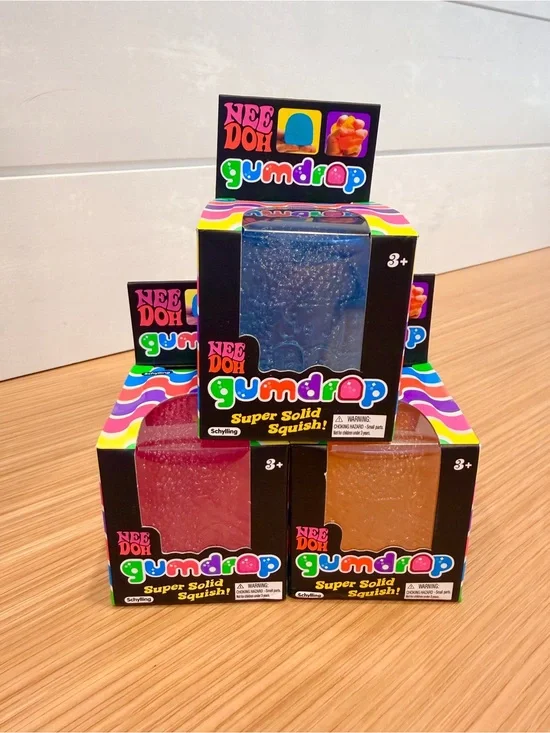 Needoh Gumdrop Squishy set of 3